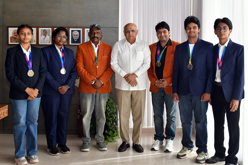 Delegation Calls Upon Hon'ble Chief Minister & Sports Minister at Gandhinagar